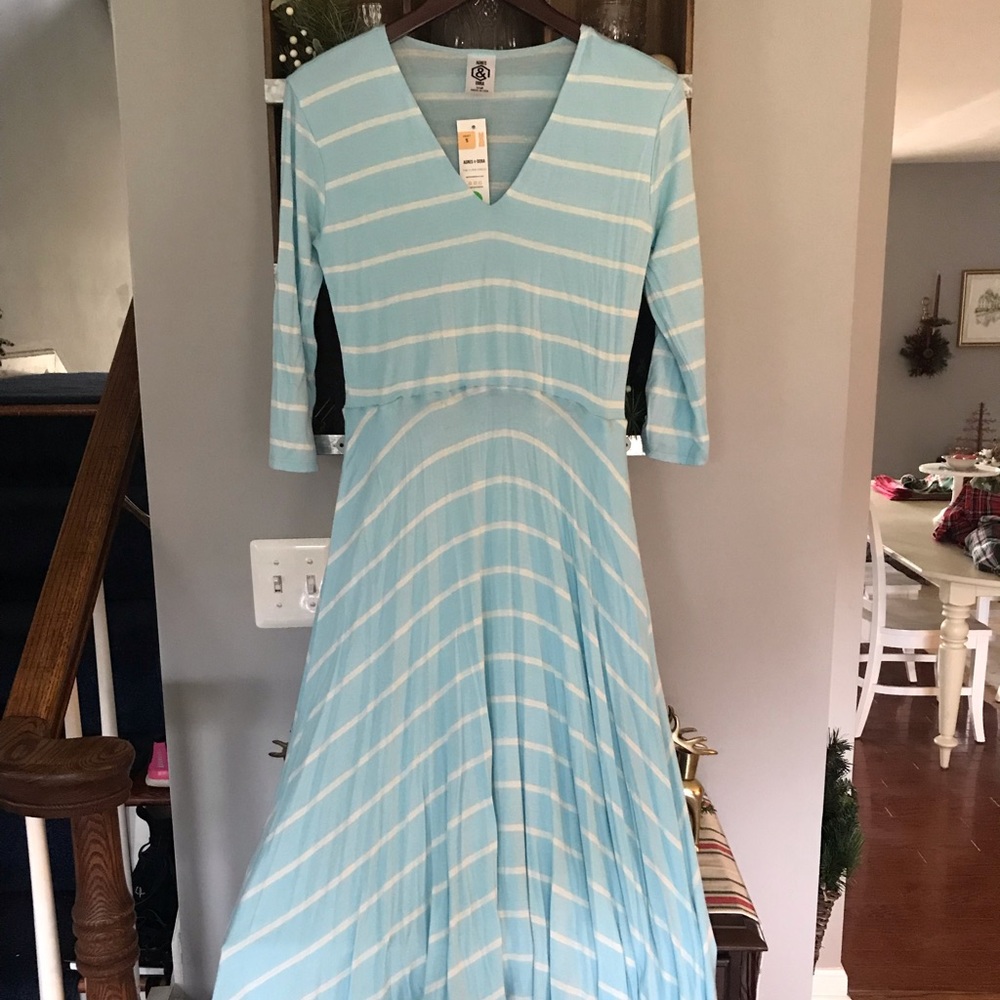 Agnes and Dora striped curie dress